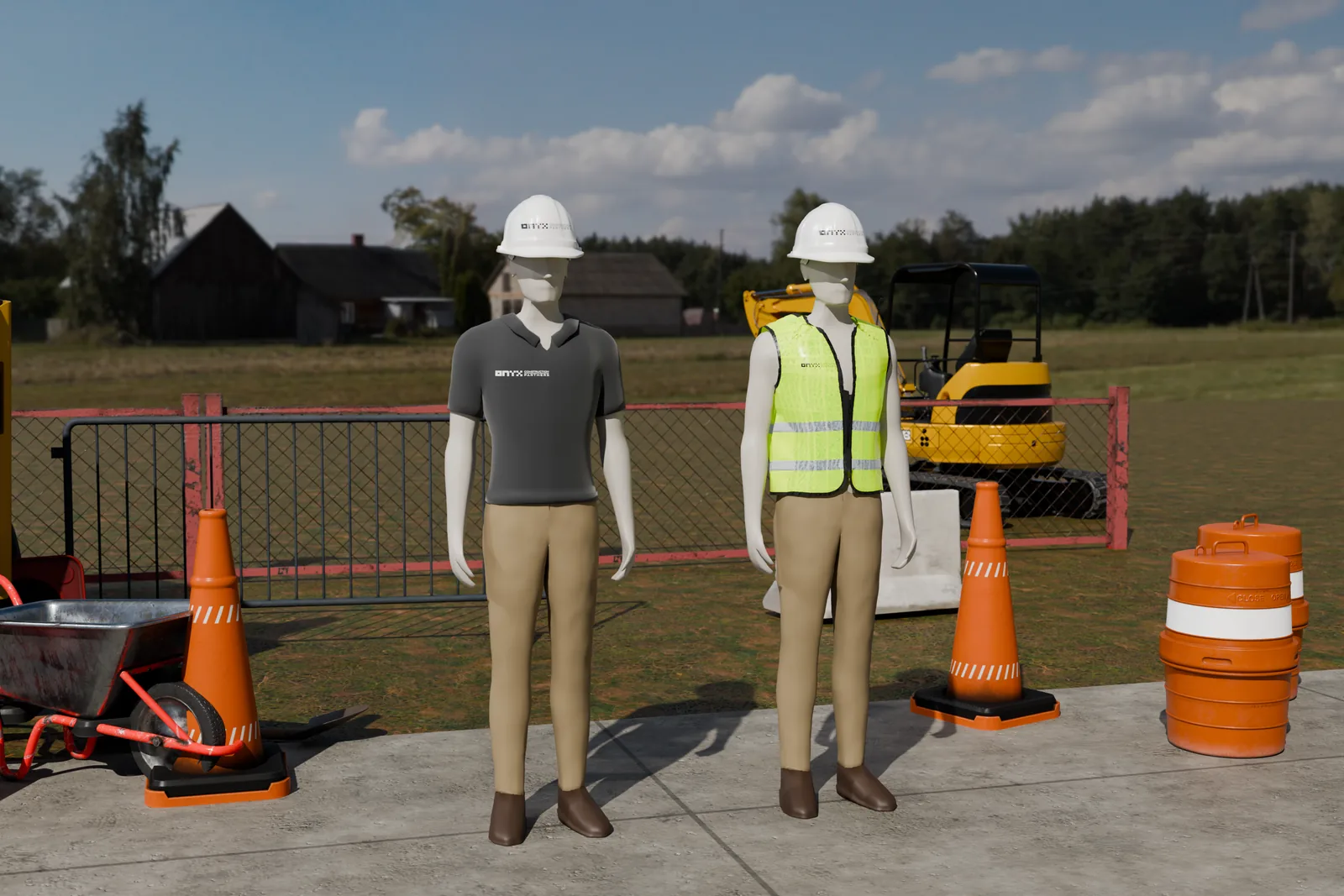 Onyx Construction crew render