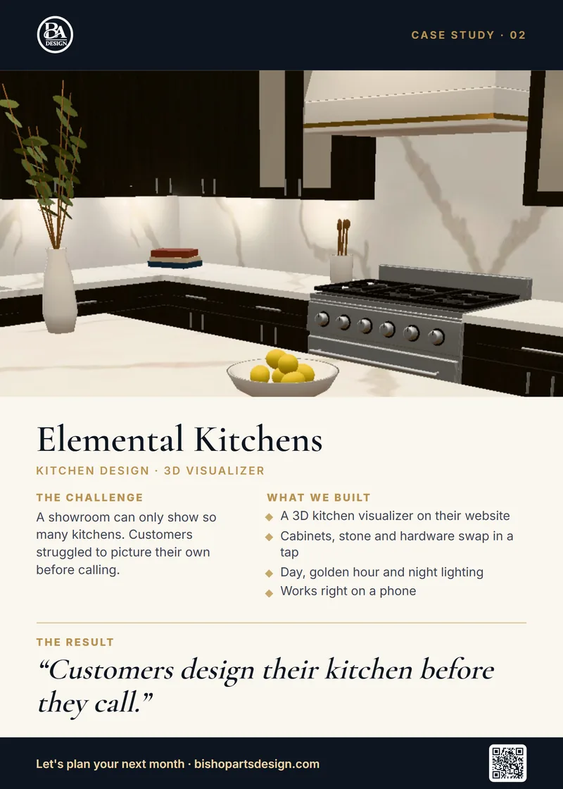 Elemental Kitchens case study card