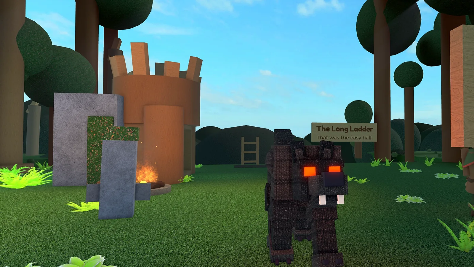 The wolf boss in the High Woods